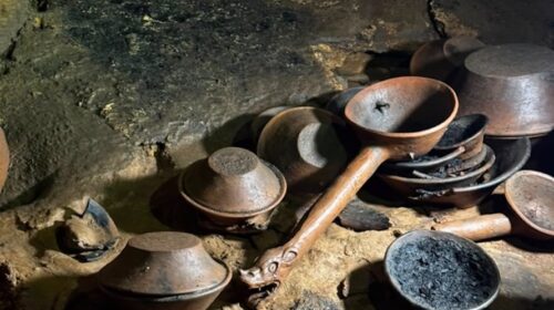 descubren cueva con 179 piezas prehispánicas