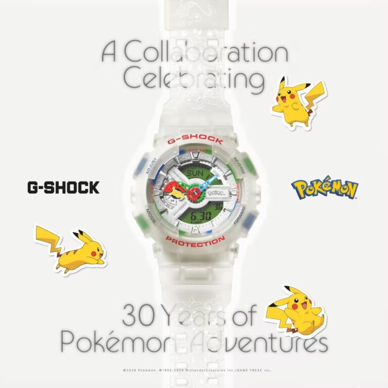CASIO identifica las tendencias que están redefiniendo la relojería: de Pokémon y la nostalgia vintage a la ingeniería mecánica y la inspiración en la naturaleza