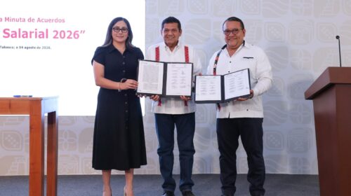 Acuerdan alza salarial para la burocracia estatal en Tabasco