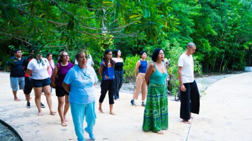 FPMC promueve el bienestar integral con ‘Caminata Consciente‘ en el Parque Urbano Corazón