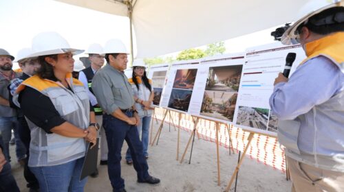 Javier May supervisa avances del nuevo Centro de Convenciones y Exposiciones en Villahermosa