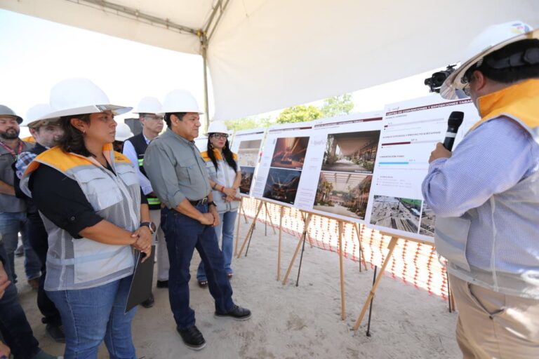 Javier May supervisa avances del nuevo Centro de Convenciones y Exposiciones en Villahermosa