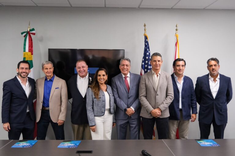 Mara Lezama presenta el Distrito Financiero y Tecnológico de Cancún ante empresarios de Orlando