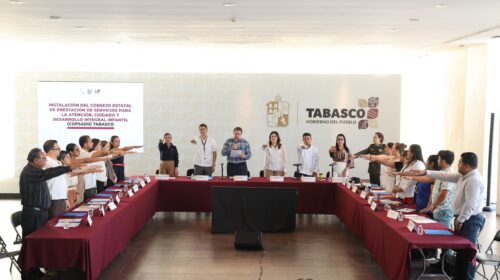 Tabasco instala el Consejo Estatal de Centros de Atención Infantil para la primera infancia
