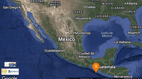 Cadena de cinco sismos en menos de dos horas sacude la costa de Chiapas