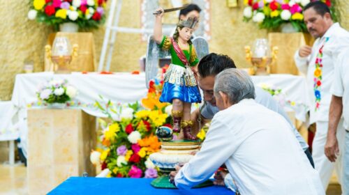 Cozumel renueva su fe e identidad cultural con la tradicional bajada de San Miguel Arcángel