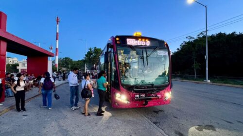 Entra en operación la Ruta 27 Kilómetro 0 de MOBI en Cancún