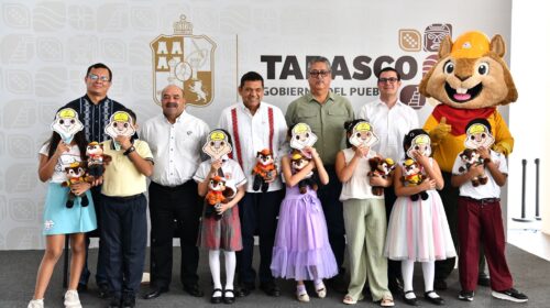 Premian a ganadoras del concurso infantil “Vamos a Pintar un Árbol” en Tabasco