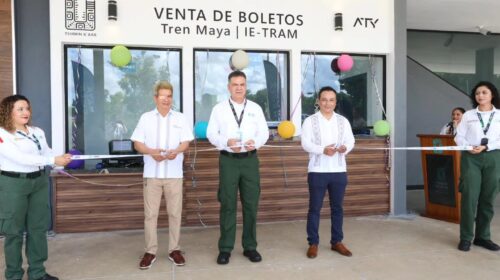 Tren Maya estrena taquilla en La Plancha