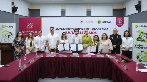 Yucatán e inDrive lanzan becas de manejo para mujeres con “Juntas Llegamos”