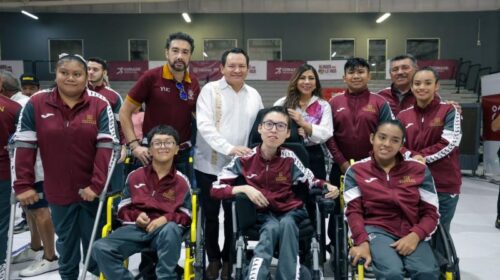 abanderan a 76 deportistas yucatecos para la Paralimpiada Nacional 2026