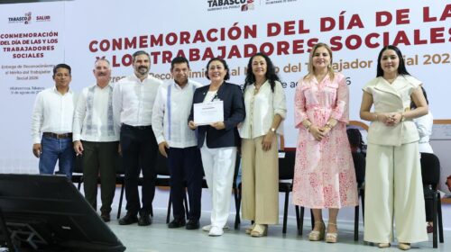Gobierno de Tabasco reconoce el papel clave de las y los trabajadores sociales