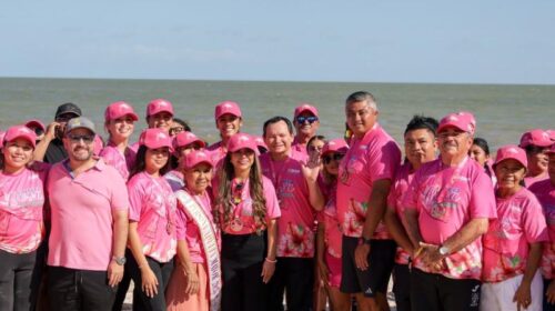 Carrera Rosa 2026 reúne a 2 mil 500 personas en Telchac Puerto