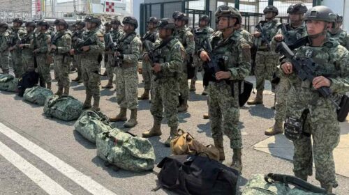 Despliegan a los Boinas Rojas del Ejército Mexicano en Tabasco