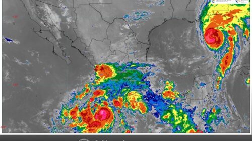 Huracán ‘Simón’ amenaza el Pacífico, mientras ‘Isaías’ se aleja por el Golfo