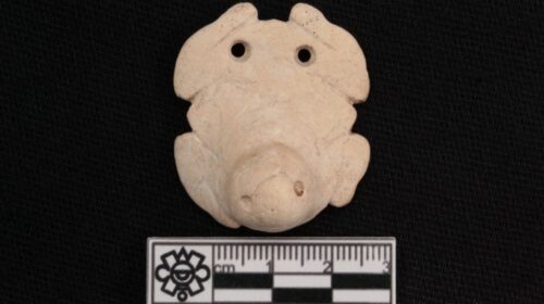 INAH analiza 14 pendientes mayas hallados en obras del Tren Maya
